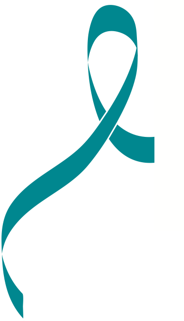 Help Spread Awareness For Ovarian Cancer By Painting - Ovarian Cancer Ribbon Png (379x659)