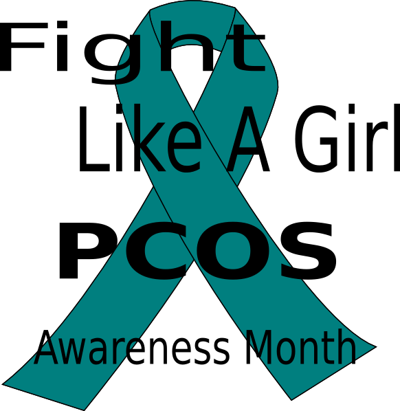 Pcos Awareness Month Clip Art - Polycystic Ovary Syndrome (582x598)