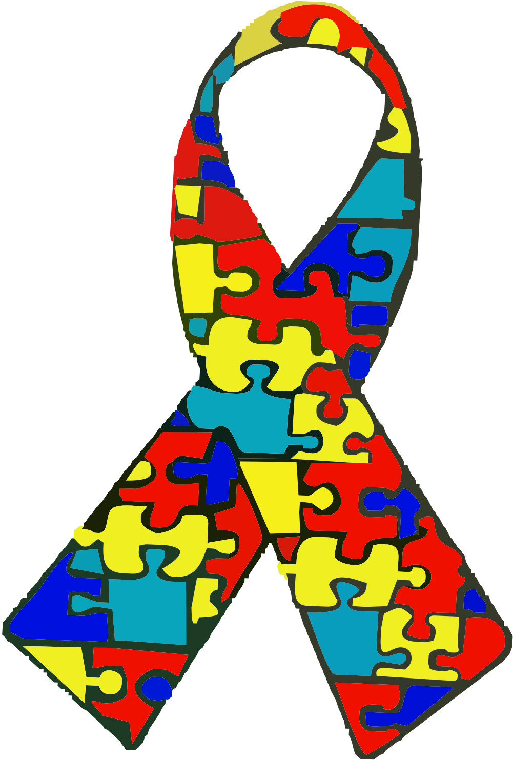 File - Autism - Svg - Autism Ribbon Svg File (2000x2828)