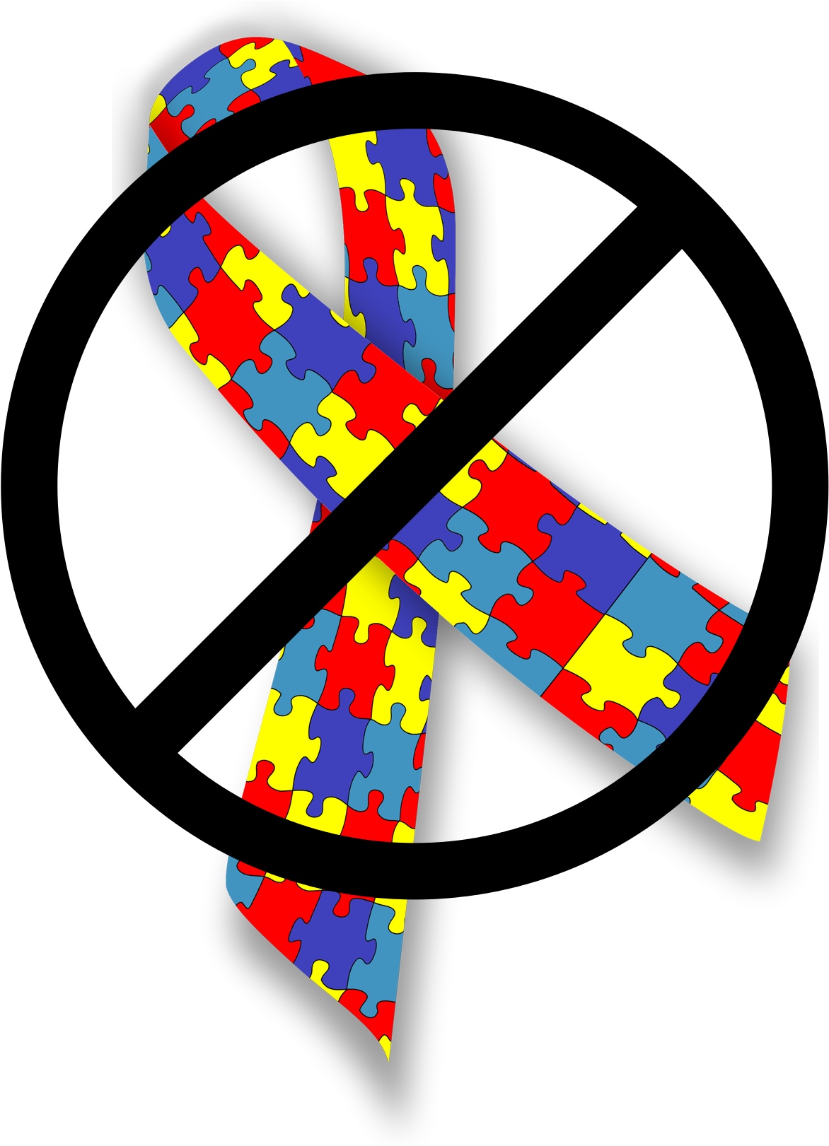 Autism Anti-awareness Ribbon, Aug - Autism Awareness Logo (1680x1680)