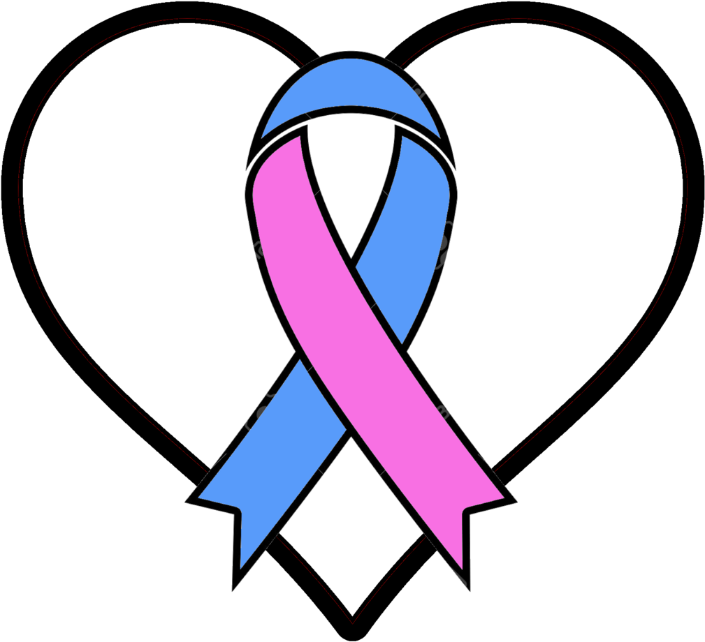 Pregnancy And Infant Loss Awareness Heart - Pregnancy And Infant Loss Awareness Heart (1024x933)
