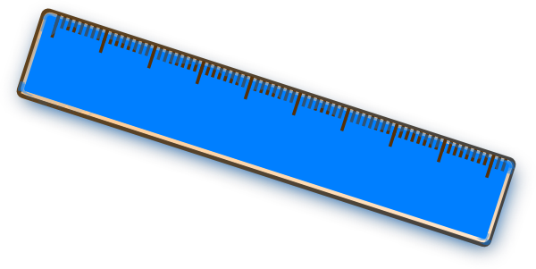 Free Inspirational Clipart Illustration Image Clipart - Cartoon Picture Of A Ruler (600x301)