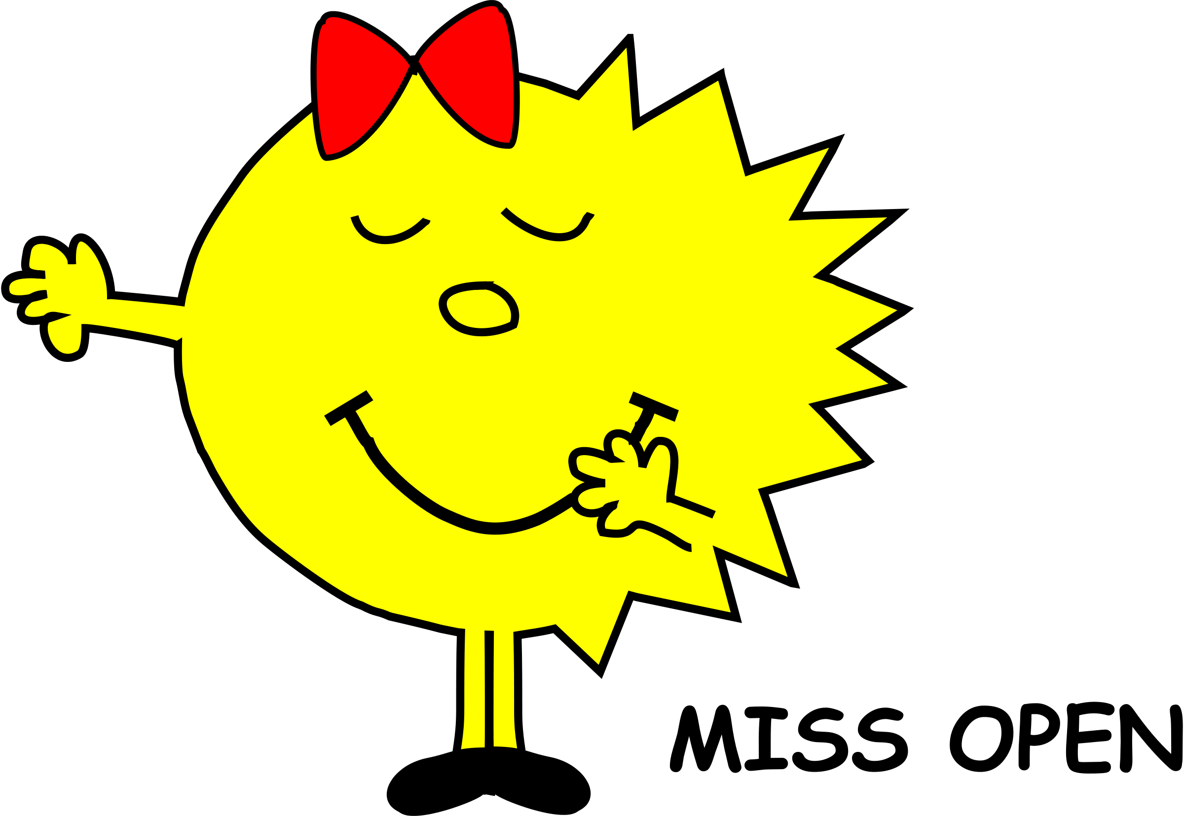 Free Miss Open - Will Miss You Cartoon (2400x1655)