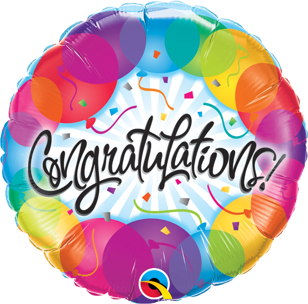 Congratulations Balloon - Congratulations Balloon (600x592)