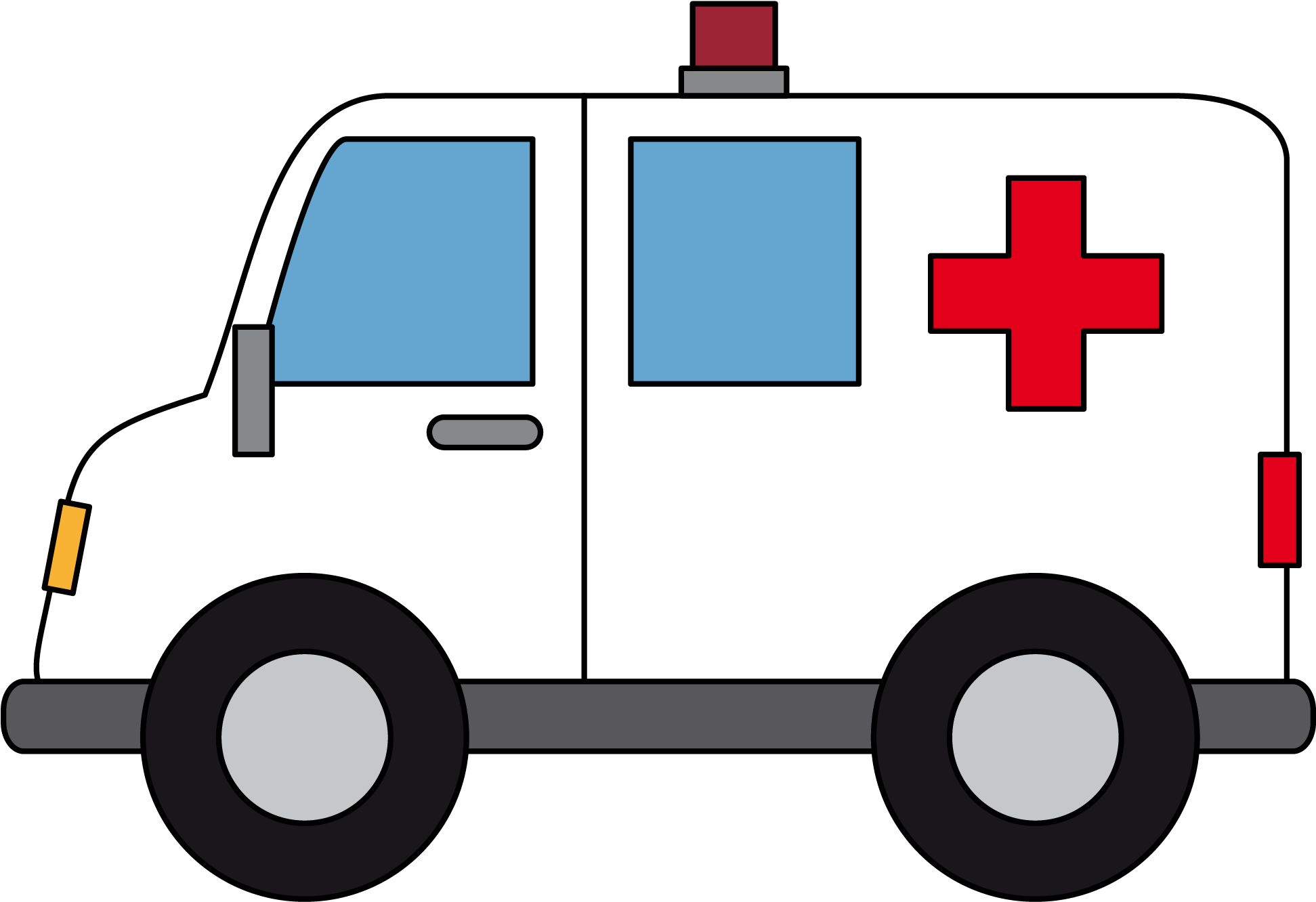 Moving Clipart Ambulance - Ambulance Clipart (2103x1588)