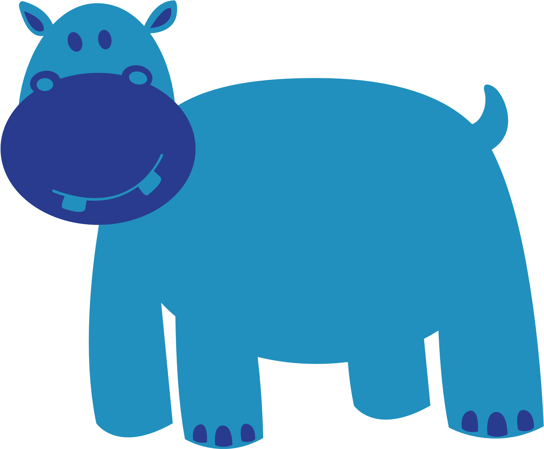 Animal Clip Art - Colorful Animals Cliparts (1979x1979)