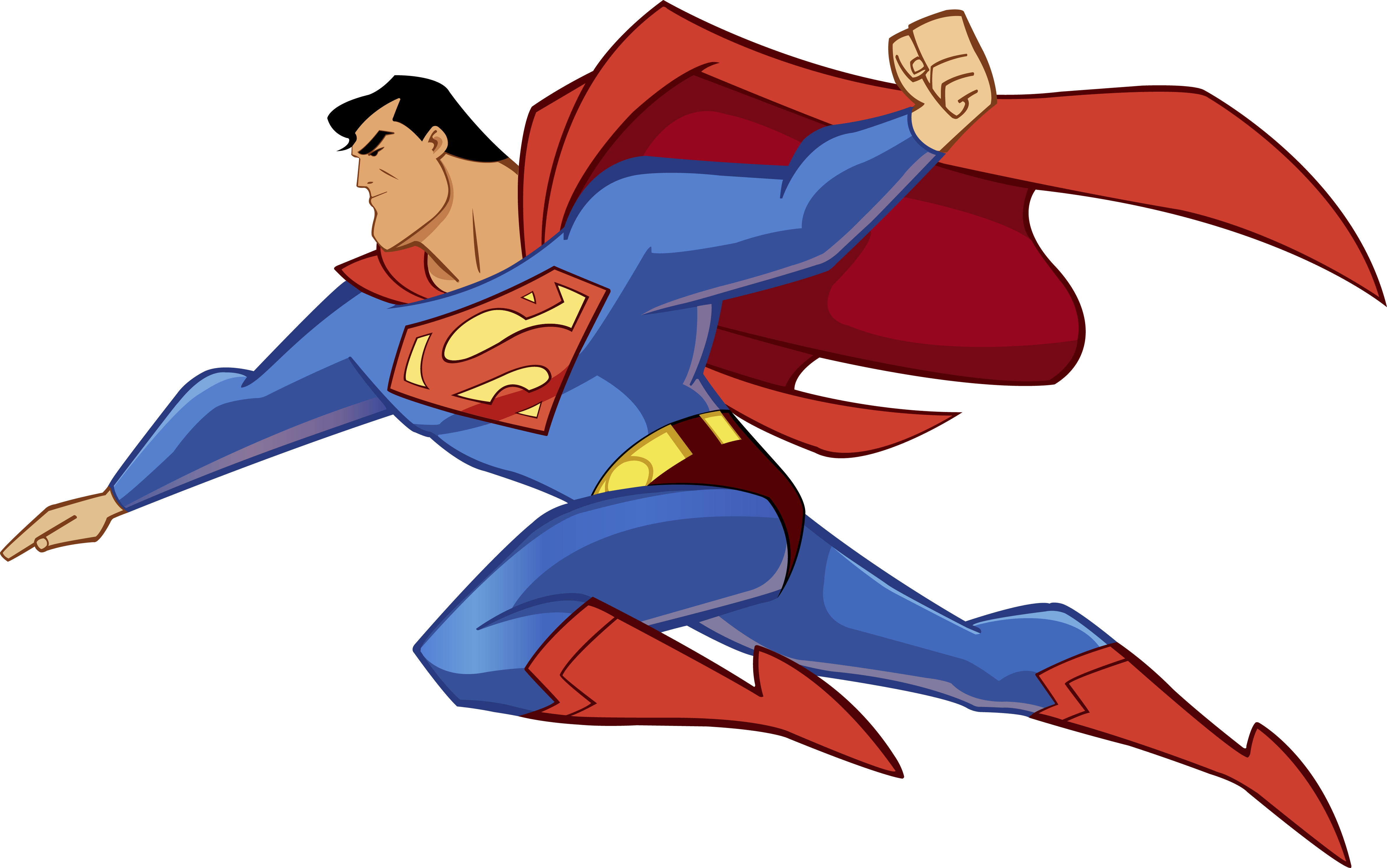 Superman Clipart - Superman Vector (4760x2981)