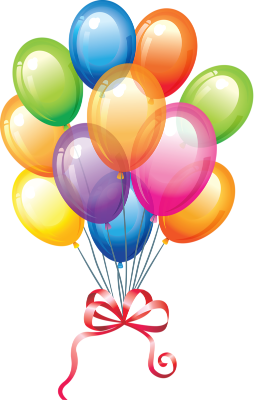 Single Modern Blue Balloon Clipart Image Birthday Clip - Balloons Clip Art (515x800)