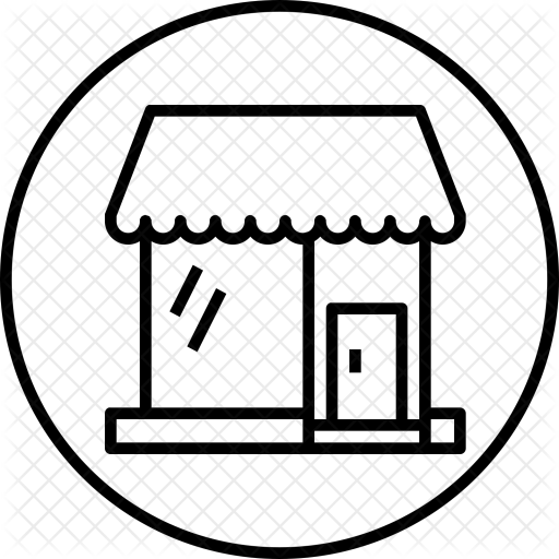 Instore, Promotions, Marketing, Online, Shop, Market - Shop Icon Png Drawing (512x512)