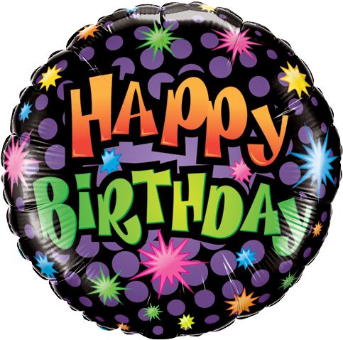 18" Happy Birthday You're How Old Foil Balloon - Balloon (485x485)