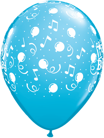 11" Round Special Assorted Happy Birthday To You Balloons - Pioneer Balloon Company 50 Count Happy Birthday (342x451)