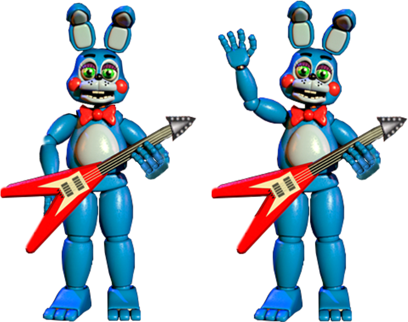 Thank You / Extras Toy Bonnie By Realitywarper45 - Five Nights At Freddy's Toy Bonnie (825x725)
