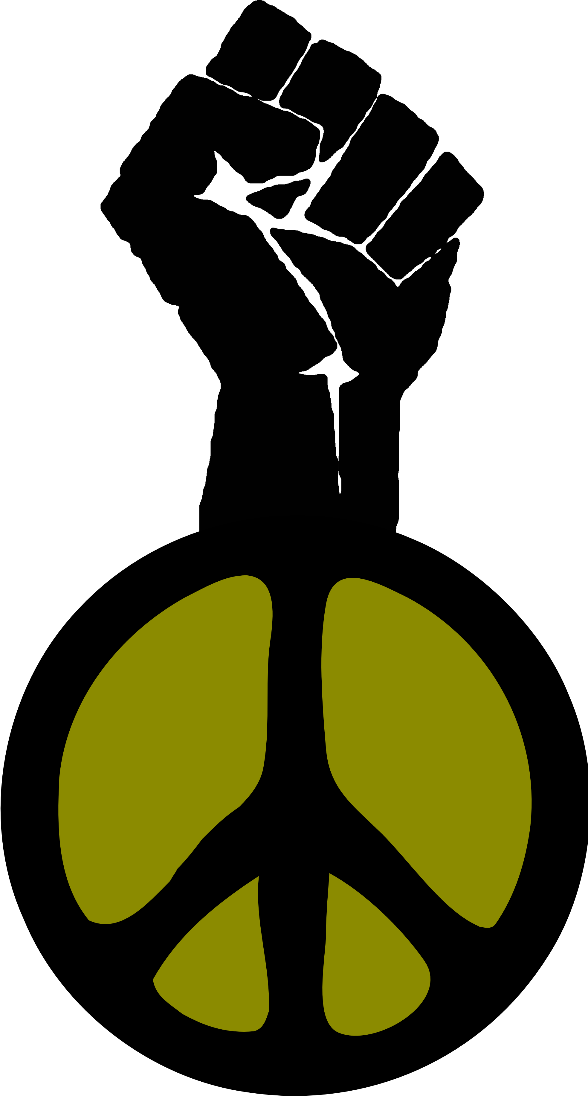 Peace Clipart Social Justice - Justice And Peace Symbol (1979x3724)