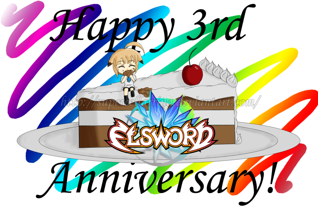 Happy 3rd Anniversary Elsword By Supercellarrina - Manga (1024x683)