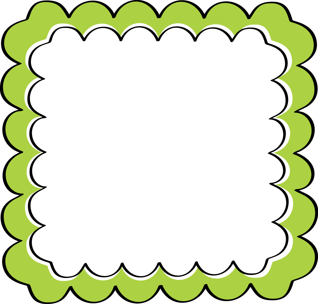 Border Frame Clipart - Paparazzi Mystery Grab Bag (1222x1168)