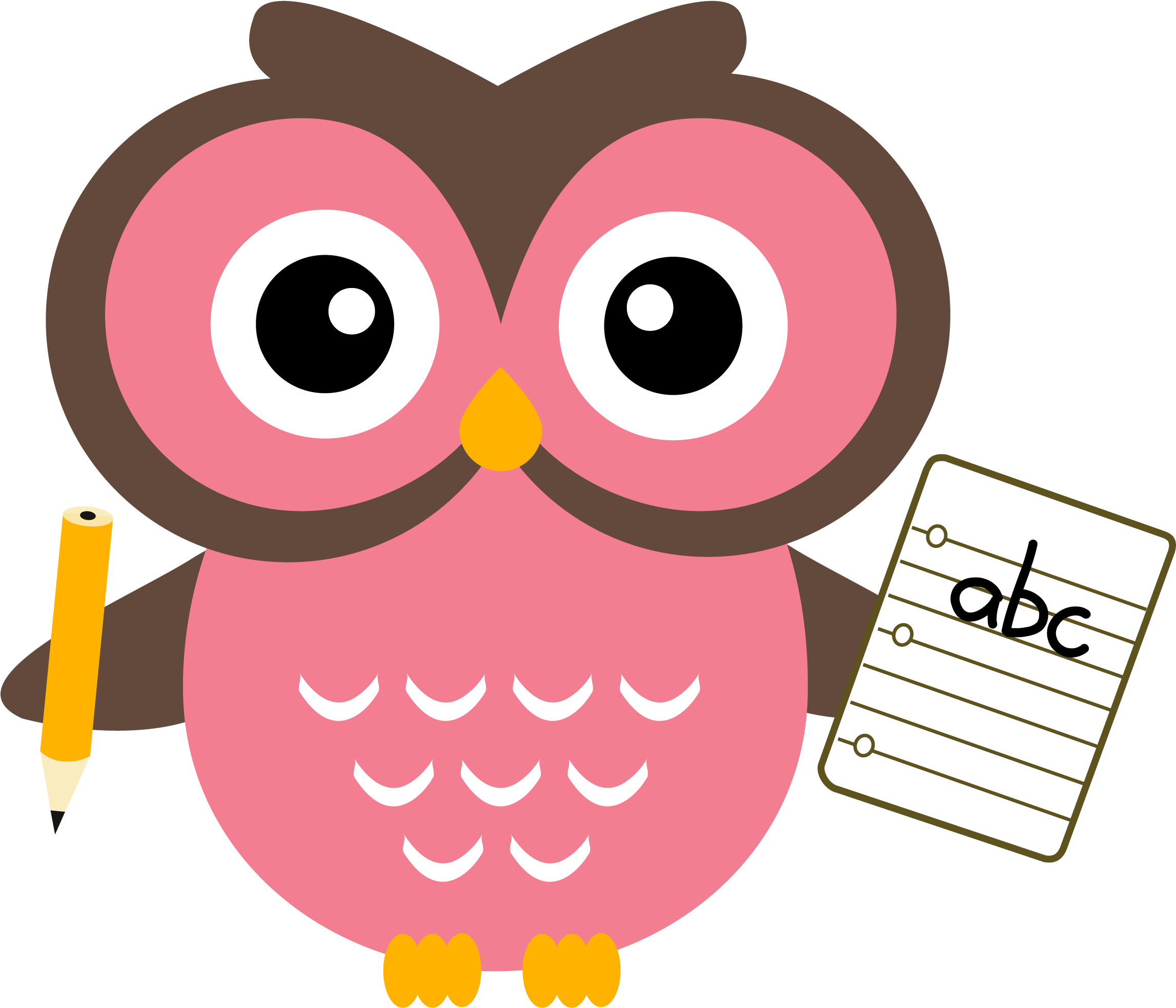 Homework - Cartoon Homework Owl (2317x1996)