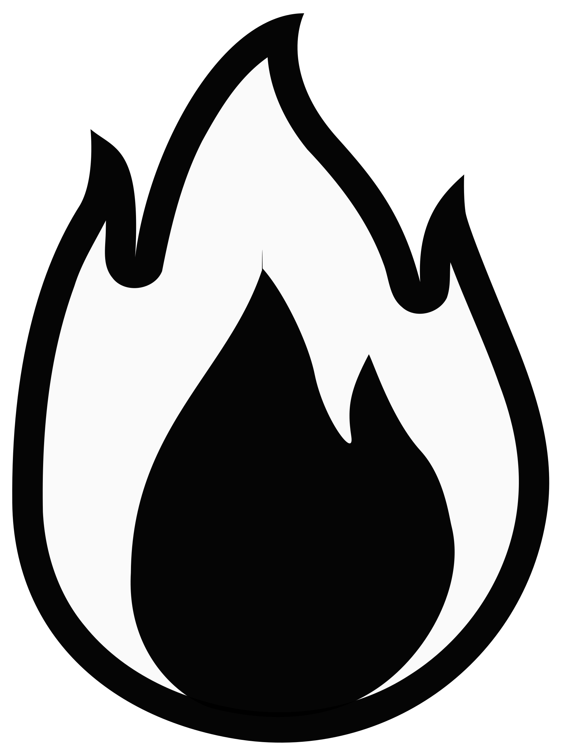 Big Image - Fire Black And White (1785x2400)