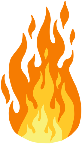 Vibrant Inspiration Flame Clipart Fire Transparent - Flame Clipart Png (512x512)