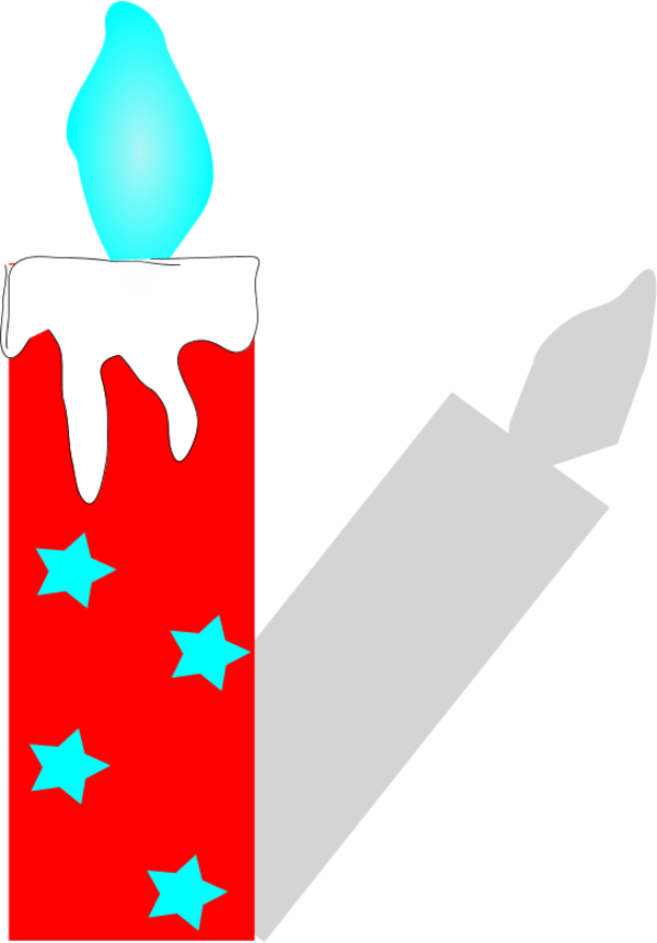 Vector Clip Art - Candle Clipart (600x861)