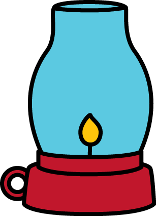 Oil Lamp - Clip Art Oil Lamp (307x423)