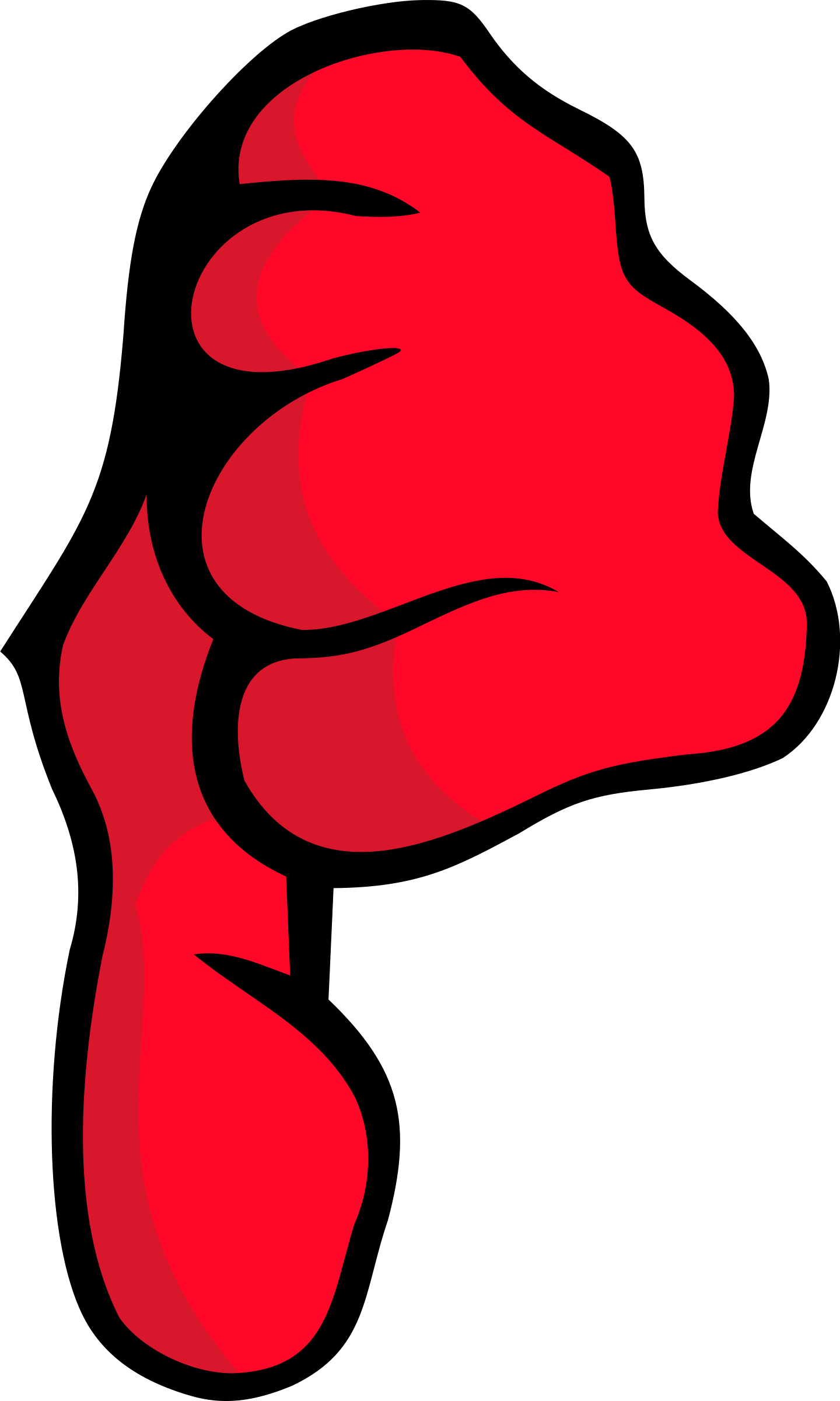 Big Image - Red Thumbs Down Png (1440x2400)