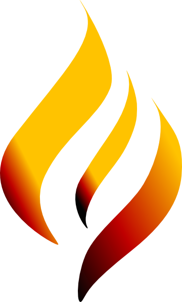 Flame - Torch Clipart (360x597)