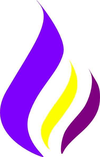 Flame Clipart Gold - Clip Art (378x596)