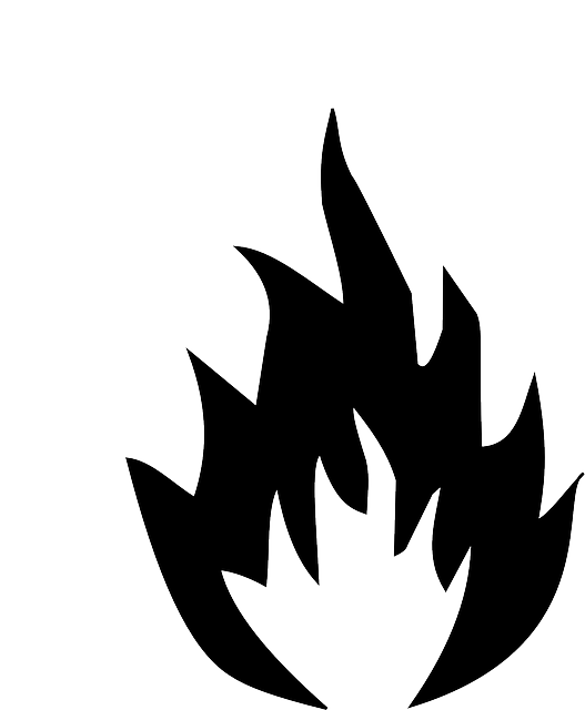 Easily Flammable Fire, Burn, Inflammable, Pyrophoric, - Irssi Icon (527x640)