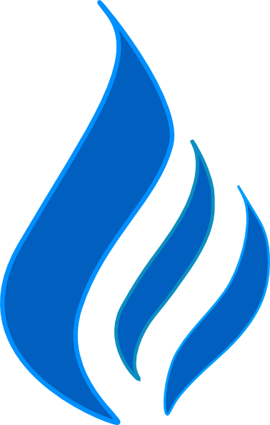 Free Colorful Fire Cliparts, Download Free Clip Art, - Blue Flame Clipart (378x595)