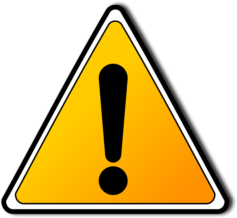 Caution Symbol - Caution Png (800x741)