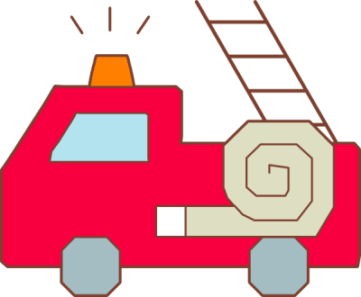 Fire Truck Clip Art At Clker Vector Clipartix - Draw A Fire Truck (400x330)