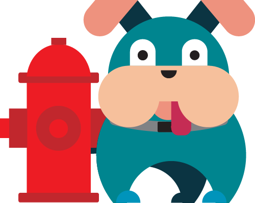 Dogs Can Be Trained To Pee Only On The Pet Hydrant, - Dog (500x397)