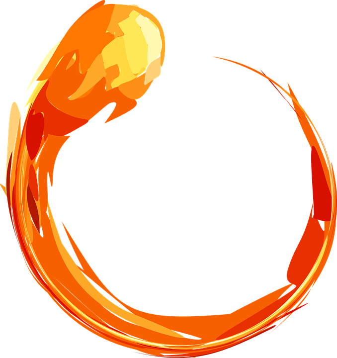 Fire Clipart Translucent - Ring Of Fire Png (678x720)