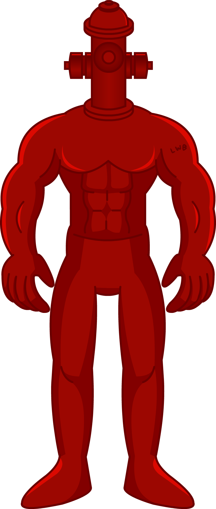 The Hottest Fire-hydrant Ever By Lolwutburger - Illustration (880x2074)