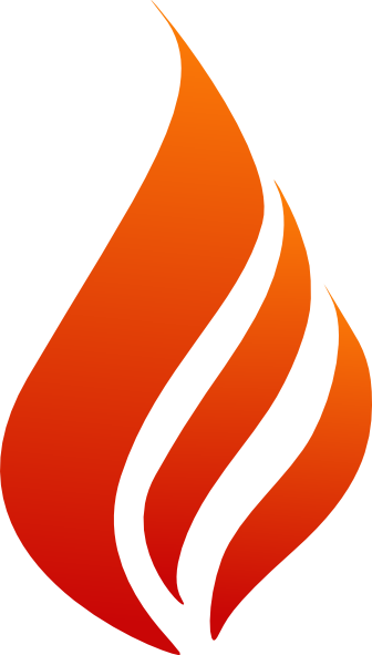Flame Image Clip Art - Pentecost Fire Transparent (336x591)
