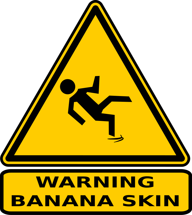 Fire Warning Clipart, Vector Clip Art Online, Royalty - Danger Man At Work (958x1077)