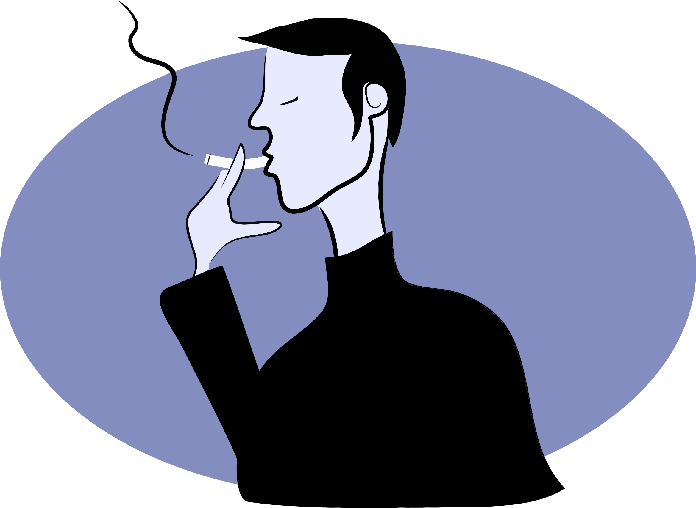Clipart - Portrait Of A Man (2338x1709)