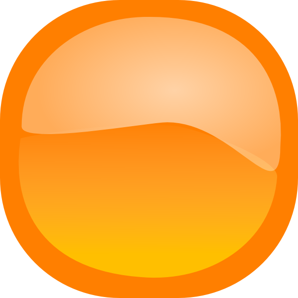Orange Icon Border Clip Art - Icon Border Png (600x600)