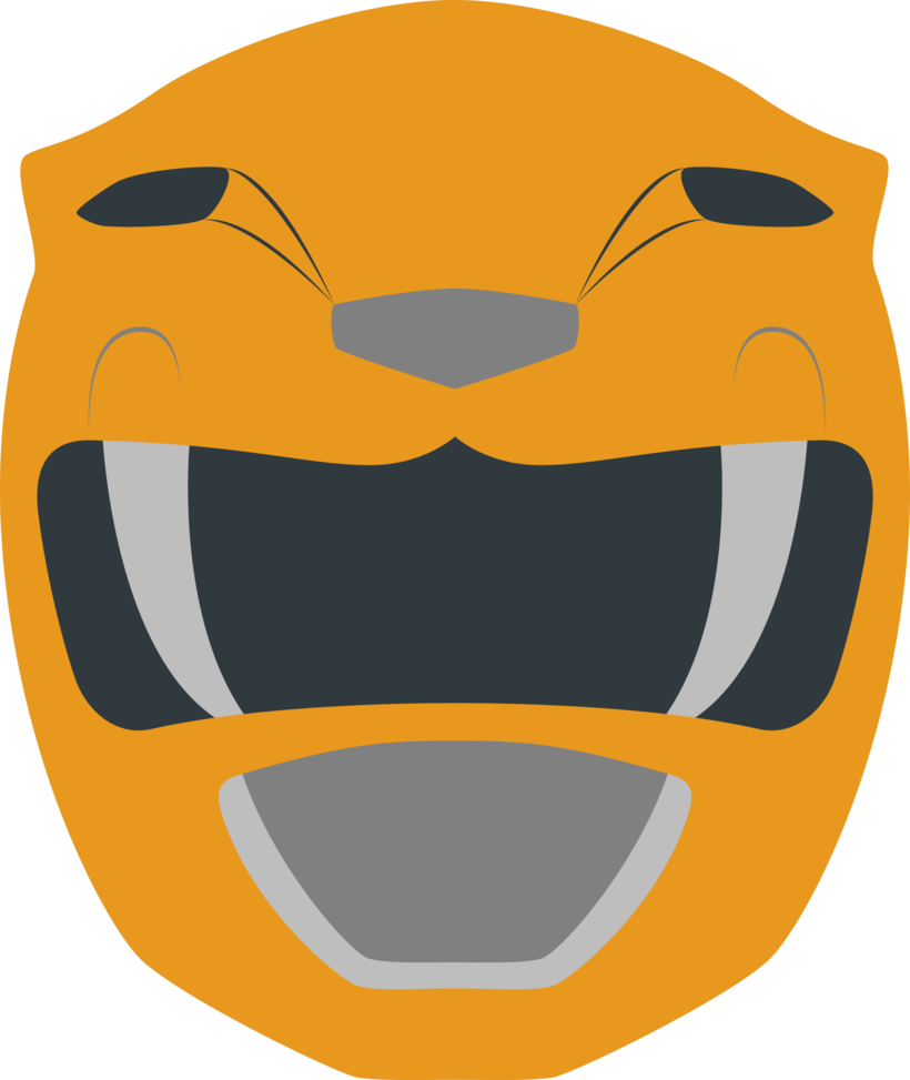Power Rangers Helmet Minimalism By Carionto - Power Rangers Clipart Png (3000x3561)