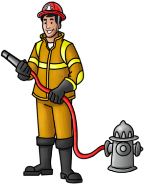 India Clipart Fireman - Firefighter Images For Kindergarten (420x420)