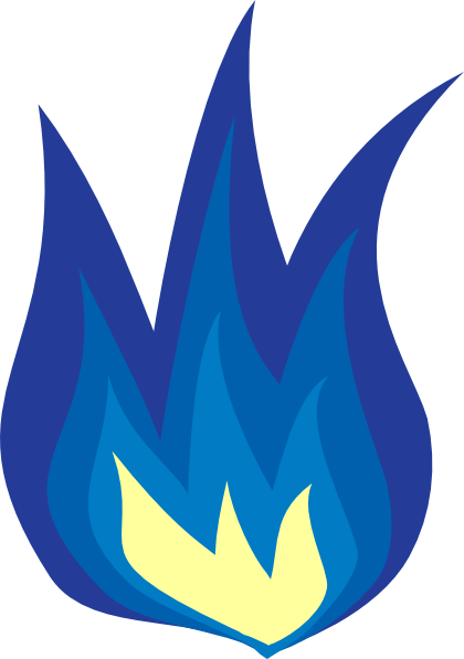 Blur Clipart Gas Flame - Fire Icon .png (420x597)