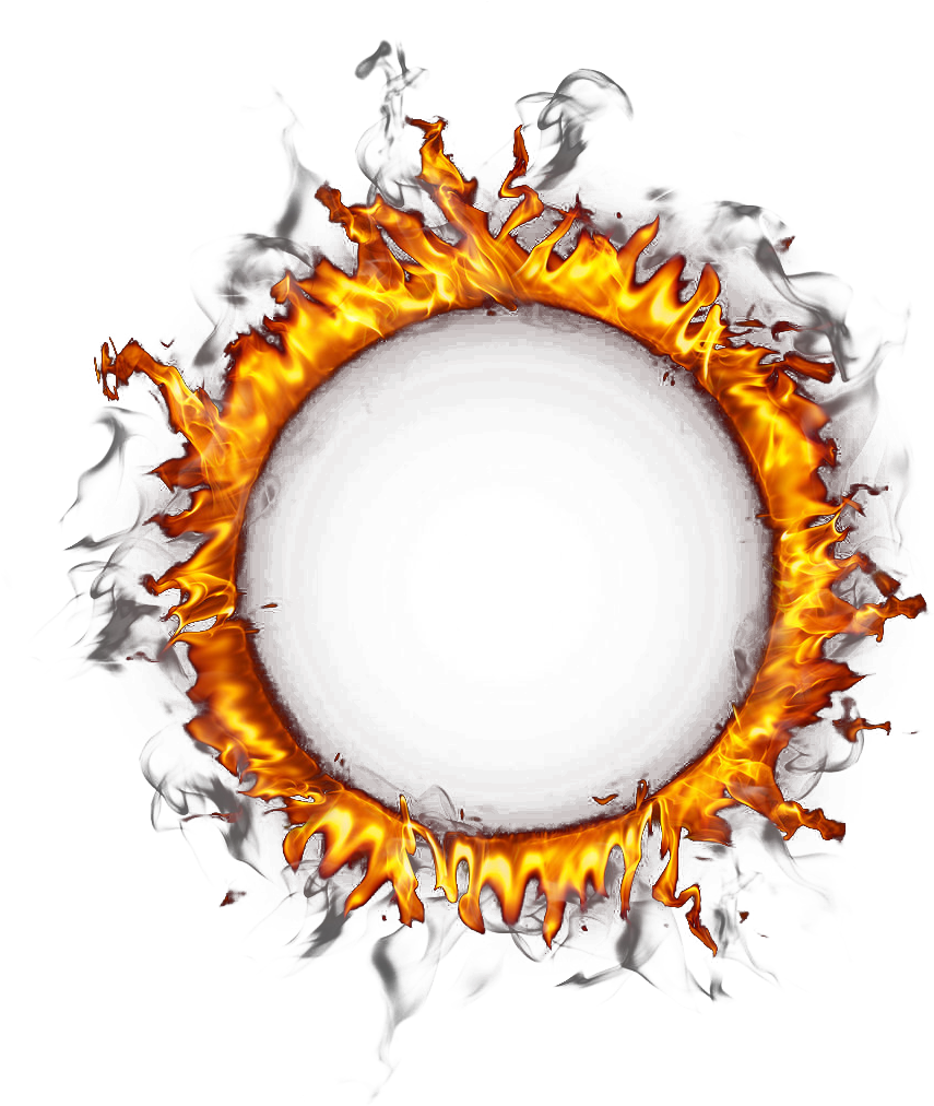 Ring Of Fire Circle - Fire Circle Png (1024x1024)
