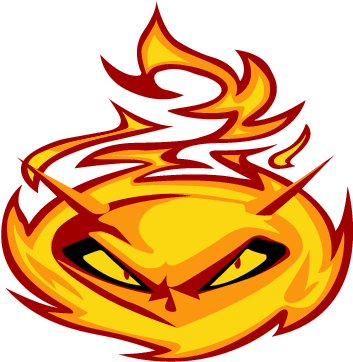 Clip Arts Related To - Flame (369x379)