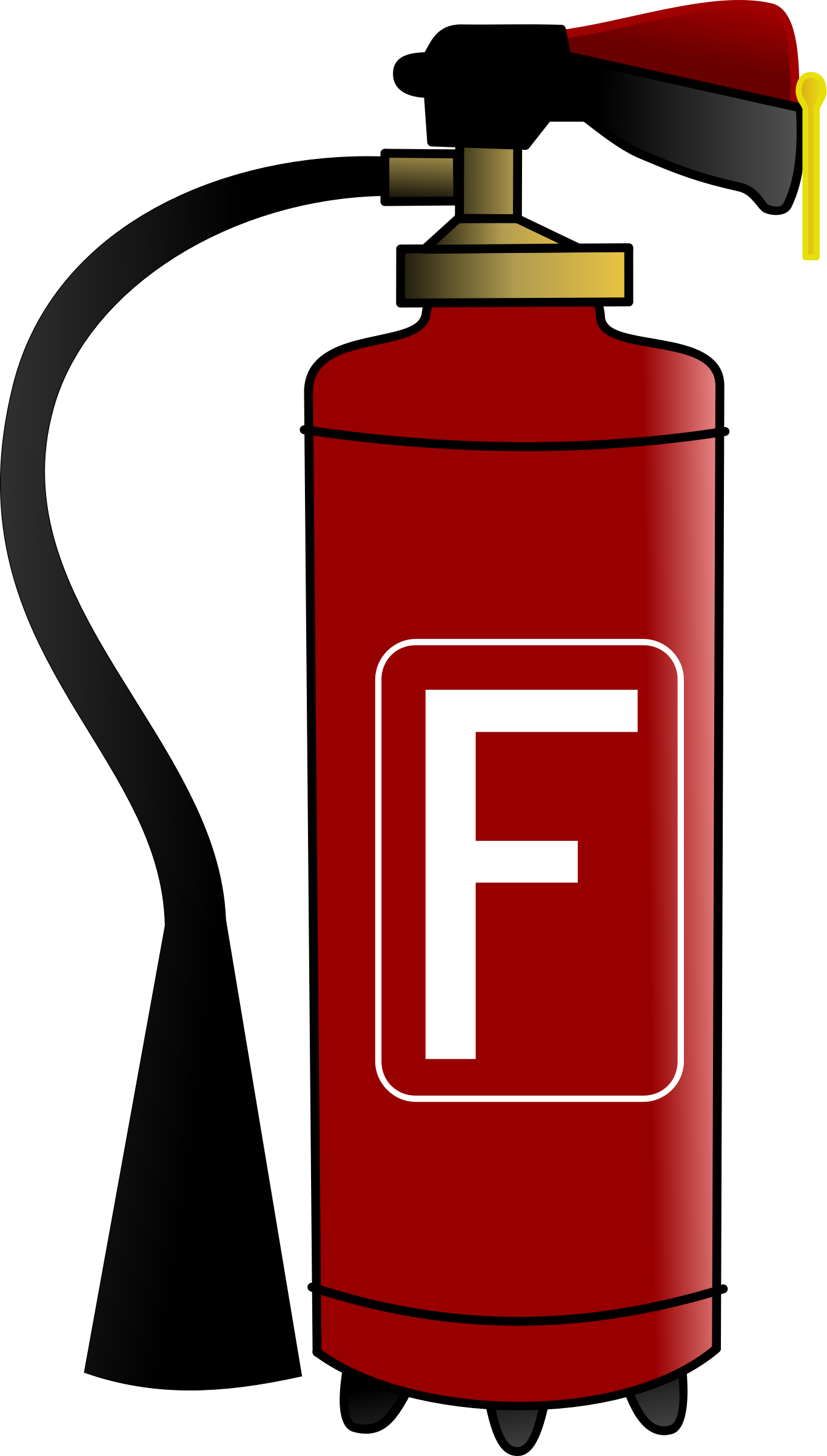 Fire Extinguisher - Fire Extinguisher Clipart Png (1364x2400)