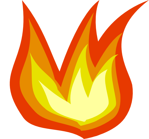 Cartoon Fire Png - Olympic Flame Clip Art (600x560)