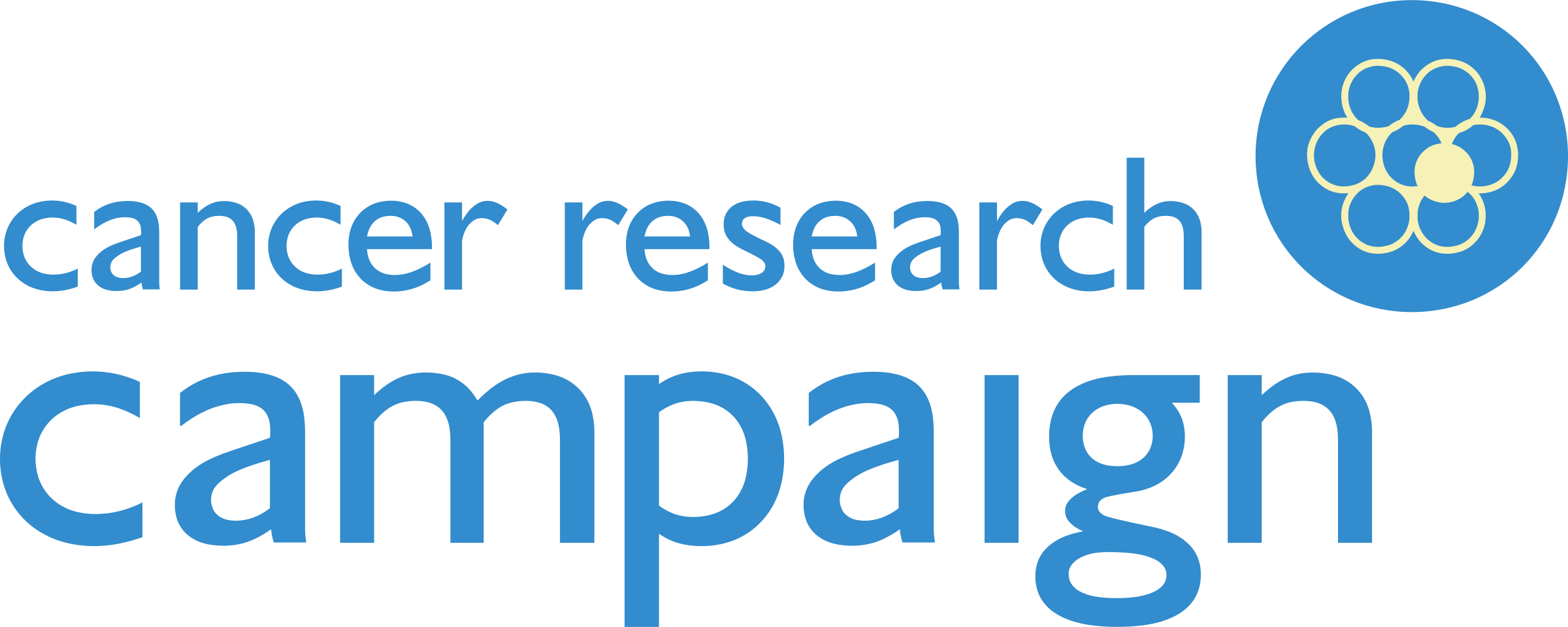 Cancer Research Campaign Logo Png Transparent - Cancer Research Campaign (2400x961)