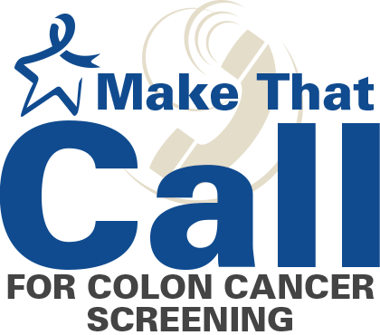 Make That Call - Get Screened For Colon Cancer (420x370)