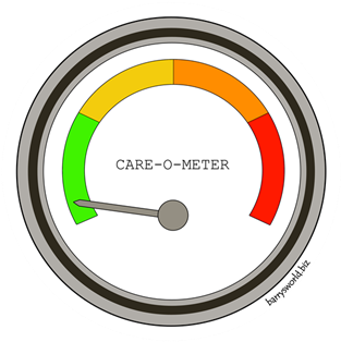 Are You Tired Of Telling People Around You That You - Don T Care Meter (400x400)