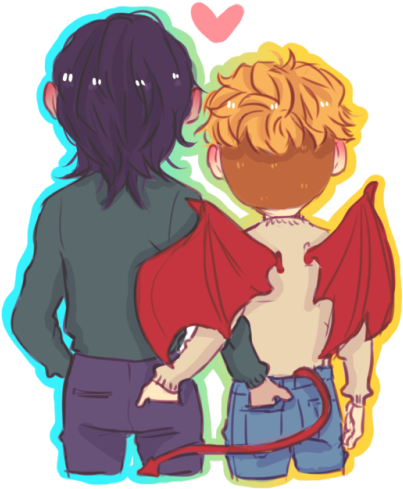 Don´t Worry I Got Ur Back Butt - Simon Snow Baz Transparent (500x500)