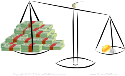 The Relative Value Of Gold To Usd - Gold Vs Paper Money (450x269)